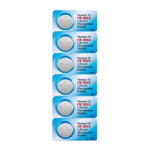 Knopfzellen-Set 6 St. Lithium