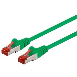 Patchkabel Cat6. S-STP Pimf-Kabel. 50m. grün