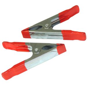 Klemmzwingen gummiert im 2er Pack. 10cm
