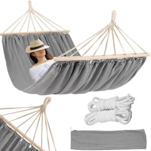 Garten Hängematte XXL mit Seilbefestigung