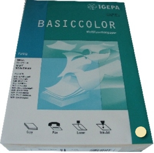 Multifunktionspapier gelb A4 160g 250 Blatt