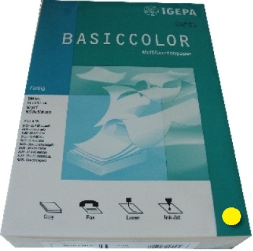 Multifunktionspapier intensivgelb A4 160g 250 Blatt
