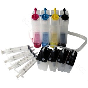 CISS Dauerdrucksystem BK900 + 100ml-Tinten