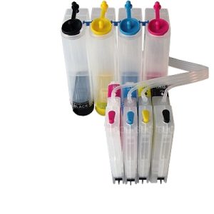 CISS Dauerdrucksystem BK980 + 100ml-Tinten
