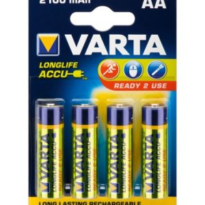 4 Stück AA-Akkus. 2100mAh Varta. ready to use