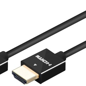 HDMI Kabel 1.5m. schwarz. super slim m. Ethernet