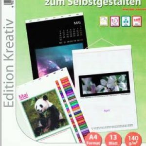 Fotokalender-Set A4 hoch. 140g