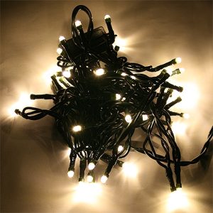 Lichterkette 50 LED 5.40m warmweiß