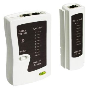 CAT Leitungstester. Netzwerktester für RJ11. 12. 45