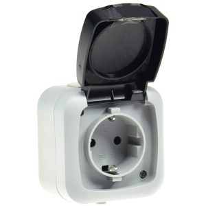 Feuchtraum Steckdose. IP44