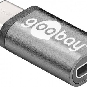USB-C – USB 2.0 Micro Adapter. schwarz