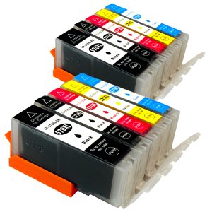 Sparset 10 XL Drucker-Patronen ersetzen PGI-570 / CLI-571
