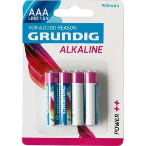Micro-Batterien. 4 Stück. Grundig