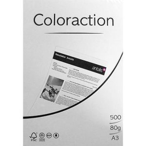 80g A3-Papier Grau. 500 Blatt