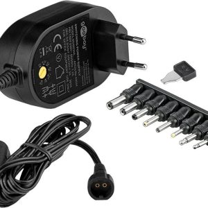 Universal-Netzteil 5 bis 15V / 3A inkl. 8 DC-Adapter