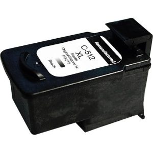 Druckerpatrone XL black (schwarz) C512rw (remanufactured)