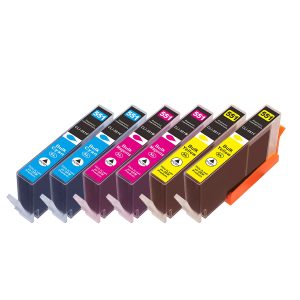 6er Farb-Set Druckerpatronen alternativ zu Canon CLI-551
