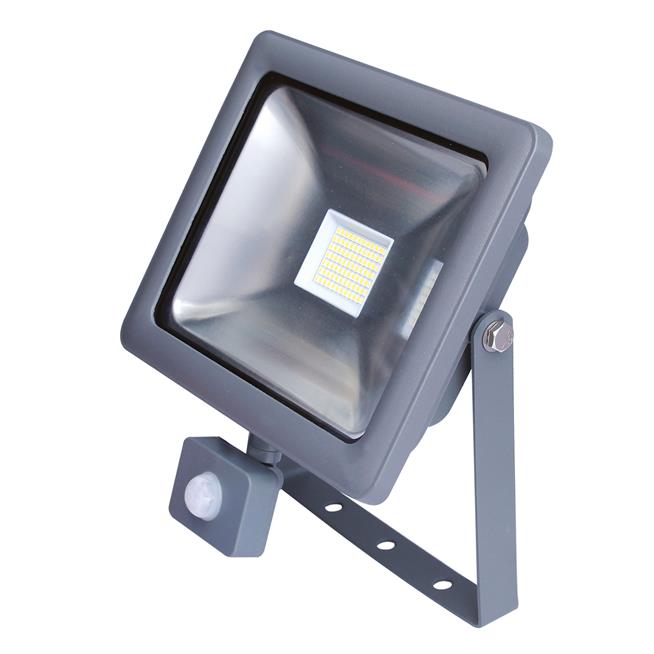 LED-Strahler IP 44 - 30 W / 2100 Lumen mit Bewegungsmelder