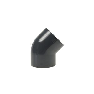 Winkel 45° – 2 x Klebemuffe Ø 110 mm Winkel 45° – 2 x Klebemuffe Ø 110 mm