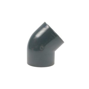 Winkel 45° – 2 x Klebemuffe Ø 125 mm Winkel 45° – 2 x Klebemuffe Ø 125 mm