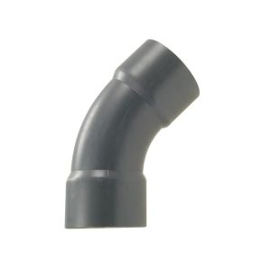 Bogen 45° – 2 x Klebemuffe Ø 125 mm Bogen 45° – 2 x Klebemuffe Ø 125 mm