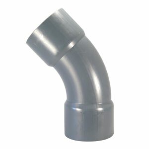 Bogen 45° – 2 x Klebemuffe Ø 140 mm Bogen 45° – 2 x Klebemuffe Ø 140 mm