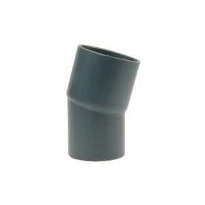 Bogen 15° – Klebemuffe x Klebestutzen Ø 140 mm Bogen 15° – Klebemuffe x Klebestutzen Ø 140 mm