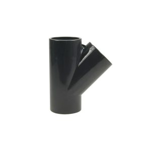 T-Stück 45° – 3 x Klebemuffe Ø 75 mm T-Stück 45° – 3 x Klebemuffe Ø 75 mm