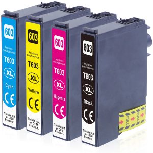 4er Sparset Druckerpatronen. ersetzen Epson 603XL