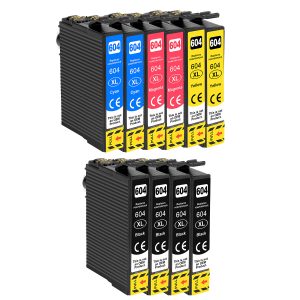 Sparset: 10 Druckerpatronen. ersetzen Epson 604XL