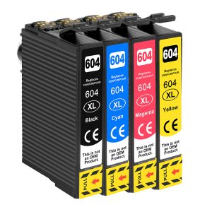 Sparset: 4 Druckerpatronen. ersetzen Epson 604XL