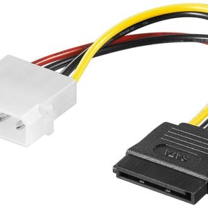 Power-Adapter 4pol. Stecker auf S-ATA 0.13m