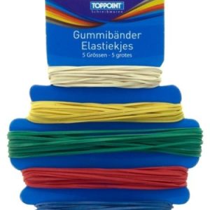 Gummibänder. 95 Stück