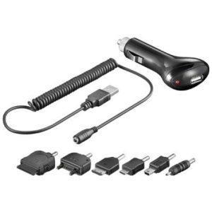 Auto-Lade-Kit mit 6 Adaptern