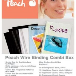 Peach Drahtbinde-Set PW064-07