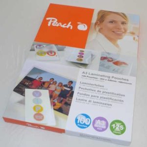 Peach Laminierfolien A3. 125 mic. 100 Stück; PP525-01