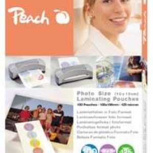 Peach Laminierfolien Foto. 125 mic. 100 Stück; S-PP525-19