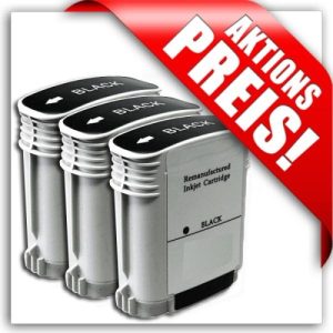 Aktion: 3 schwarze Patronen für HP. HS10-3
