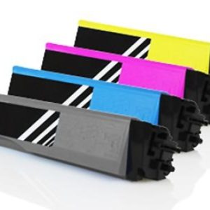 Spar-Set: 4 Toner. Rebuild für Kyocera-Drucker. ersetzt TK-540