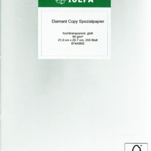 Pergamentpapier. A4. 100 Blatt. 90 g/m2. halbtransparent