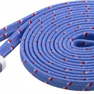 USB-A- Stecker > mini B- Stecker. 2m – Textil-lila