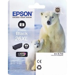 Originalpatrone Epson T263140. photo-schwarz | EO-TP2631