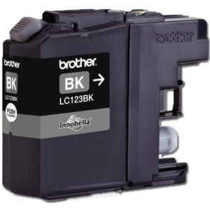 Original Brother Tintenpatrone LC123BK. schwarz