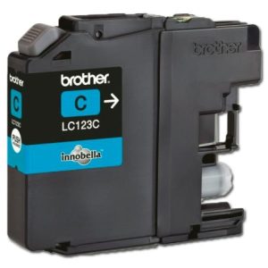 Original Brother Tintenpatrone LC123C. cyan