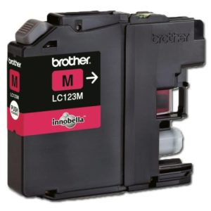Original Brother Tintenpatrone LC123M. magenta