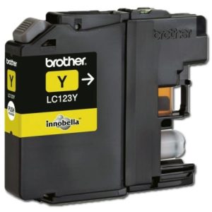 Original Brother Tintenpatrone LC123Y. yellow