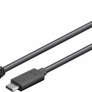 USB HighSpeed Kabel 0.5m. Mini B > USB-C Stecker
