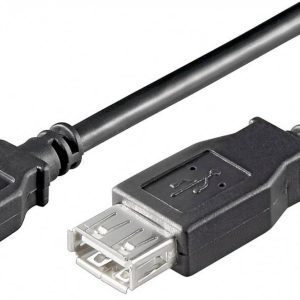 USB 2.0 Hi-Speed Verlängerungskabel 1.8m schwarz