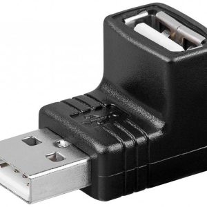 USB 2.0 Hi-Speed Adapter Stecker A / Buchse A 90°