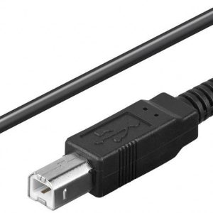 EASY USB Sync- und Ladekabel 1.80m. Schwarz